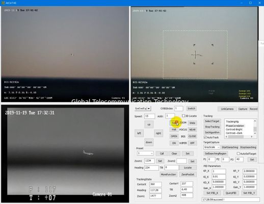 Electronic Optical Device, EOD Multi sensor U shape camera with 20km laser range finder ,Eagle102Y