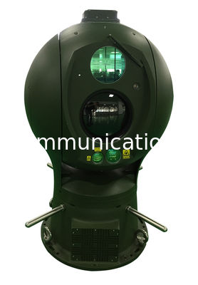 Dispositivo óptico electrónico, EOD cámara de cúpula de sensores múltiples con medidor de alcance láser de 15 km Eagle101S